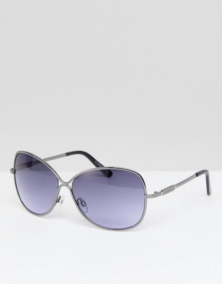 Carvela Retro Style Sunglasses - Purple