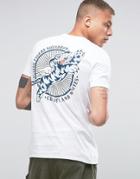 Cheats & Thieves Tiger Squadron Back Print T-shirt - White