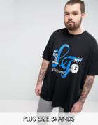 Loyalty And Faith Plus Printed T-shirt - Black