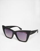 Quay Australia X Shay Vesper Cat Eye Sunglasses - Black