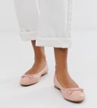 New Look Ballerina In Light Pink