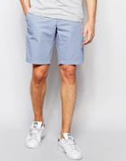 Tommy Hilfiger Chino Shorts In Blue - Blue