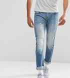 Brooklyn Supply Co Taper Fit Jeans Tint Wash - Blue