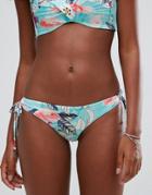 Seafolly Modern Love Brazilian Loop Tie Side Bikini Bottom-multi