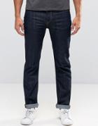 Lee Rider Stretch Slim Jeans Rinse Wash - Blue