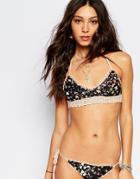 Somedays Lovin Field Of Dreams Triangle Bikini Top - Multi