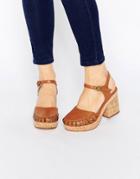 Asos Officer Heels - Tan