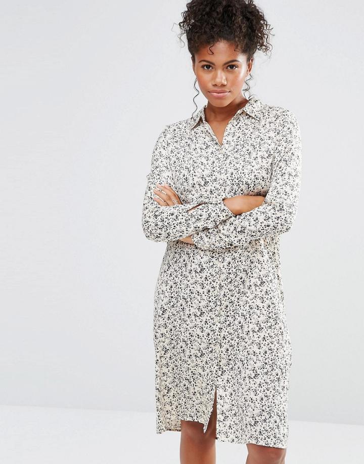 Vila Emels Longline Dress - Pink