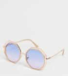 South Beach Sunglasses With Purple Ombre Frames