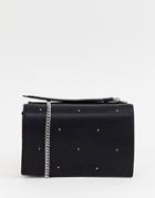 Allsaints Chain Wallet Crossbody Bag - Black