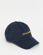 Serge Denimes Logo Cap In Navy