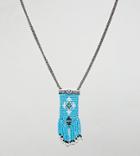 Reclaimed Vintage Inspired Festival Necklace With Geo-tribal Design Exclusive At Asos - Multi
