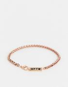 Wftw 3mm Wheat Link Bracelet In Gold - Gold