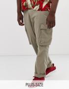French Connection Plus Cargo Pants-green