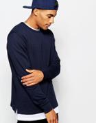 Asos Sweatshirt - Navy