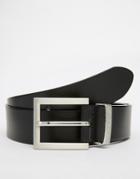 Esprit Leather Belt Sven - Black