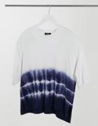 Dkny Elbow Sleeve Tie Dye Sweatshirt-multi