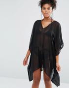 Vila Annie Tunic - Black