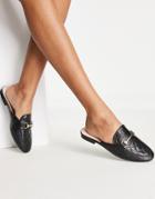 Raid Dency Quilted Mule Shoes In Black