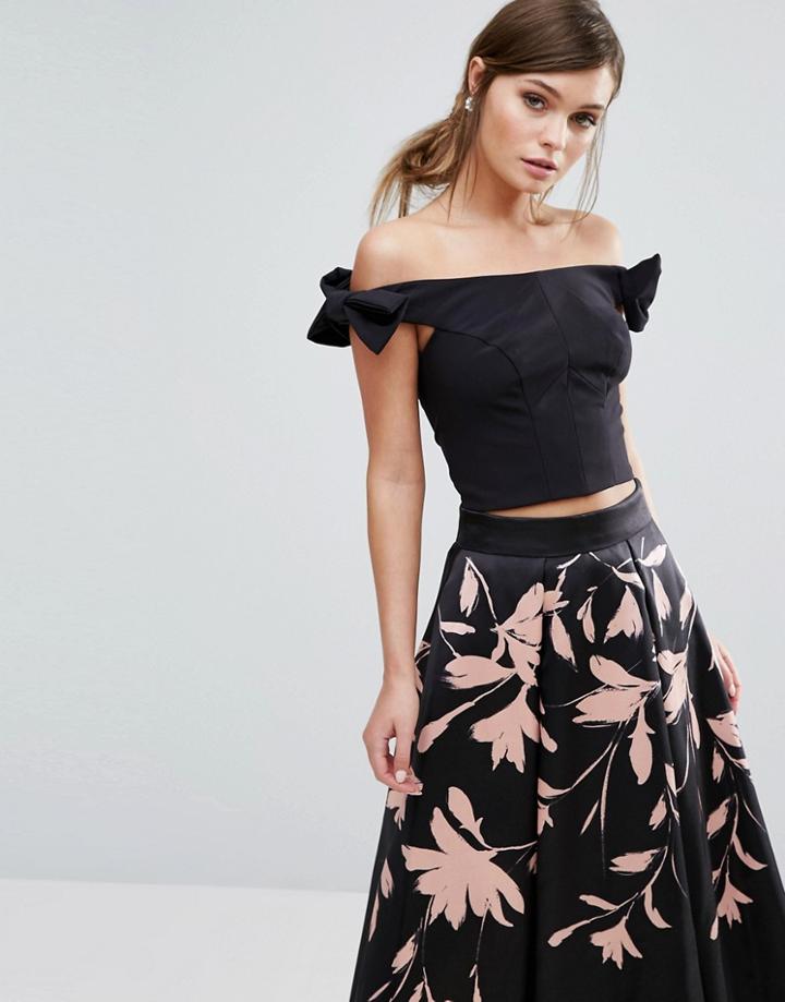Coast Zahara Bow Top - Black