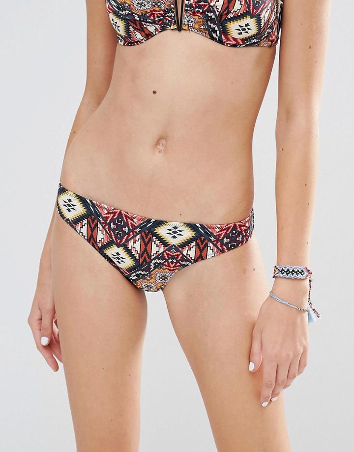 Undiz Oakiz Palmiz Bikini Bottom - Multi