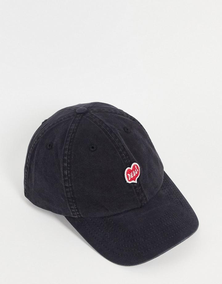Deus Ex Machina Roartery Baseball Cap With Logo In Black