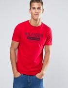 Tommy Hilfiger T-shirt With New York Print In Red - Red