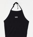 Vans Logo Halterneck Top In Black Exclusive At Asos