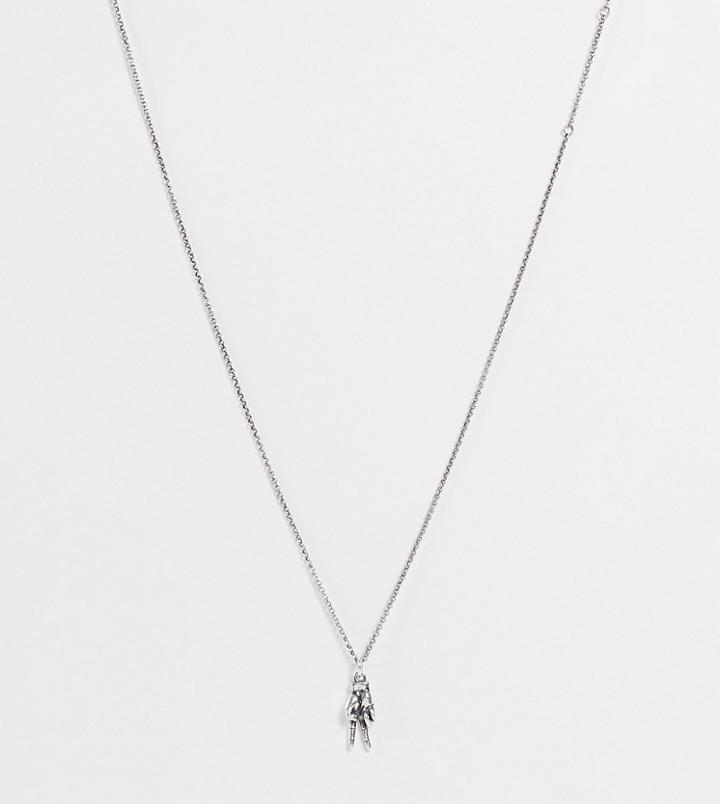 Serge Denimes Sterling Silver Peace Pendant Exclusive To Asos