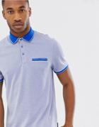 Ted Baker Polo Shirt With Contrast Collar