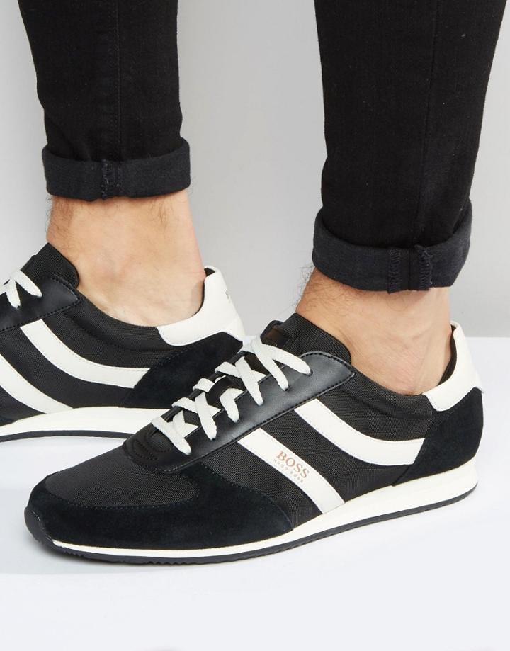 Boss Orange By Hugo Boss Orland Runner Sneakers - Black
