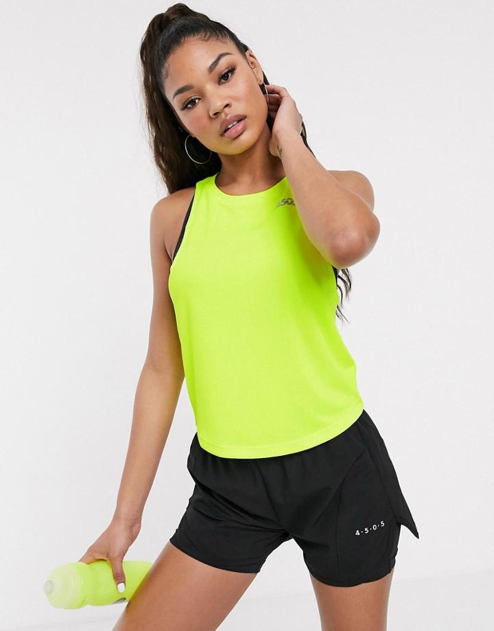 Asos 4505 Icon Run Tank-yellow