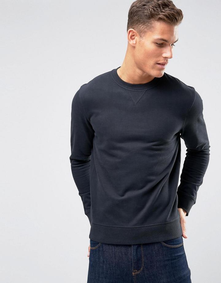 Selected Homme Crew Neck Sweat - Black