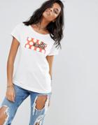 Love Moschino Dotty Icon T-shirt - White