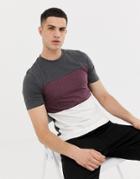 Only & Sons Block Stripe T-shirt - White