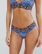 Body Glove Lola Low Rise Bikini Bottom - Blue