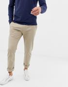 J.crew Mercantile Slim Fit Stretch Chino In Beige - Beige
