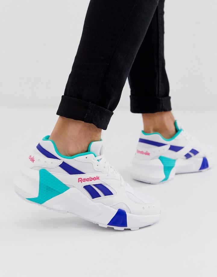Reebok Aztrek Double Sneakers In White