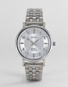 Breda Unisex Stainless Steel Watch In Silver - Silver