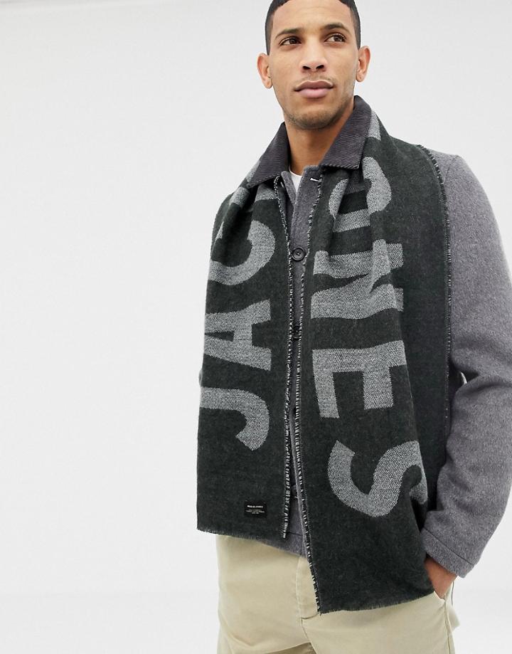 Jack & Jones Brand Scarf - Navy