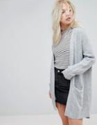 Miss Selfridge Cocoon Oversized Cardigan - Red
