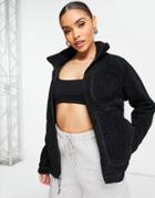 The North Face Ridge Full Zip Fleece In Black