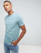 Celio Washed T-shirt With Pocket - Gray