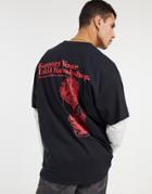 Vintage Supply Kebab Nation T-shirt In Black