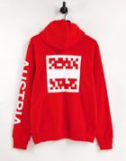The North Face International Collection Pullover Hoodie In Red
