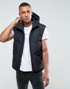D-struct Hooded Vest - Black