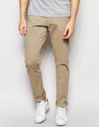 Selected Homme Chinos In Regular Fit - Greige