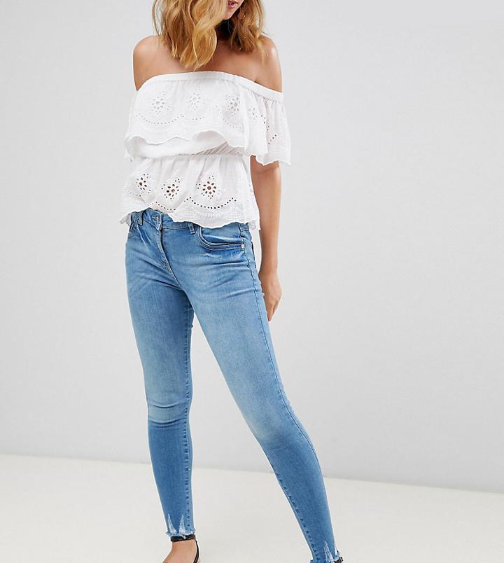 Parisian Petite Skinny Jeans - Blue
