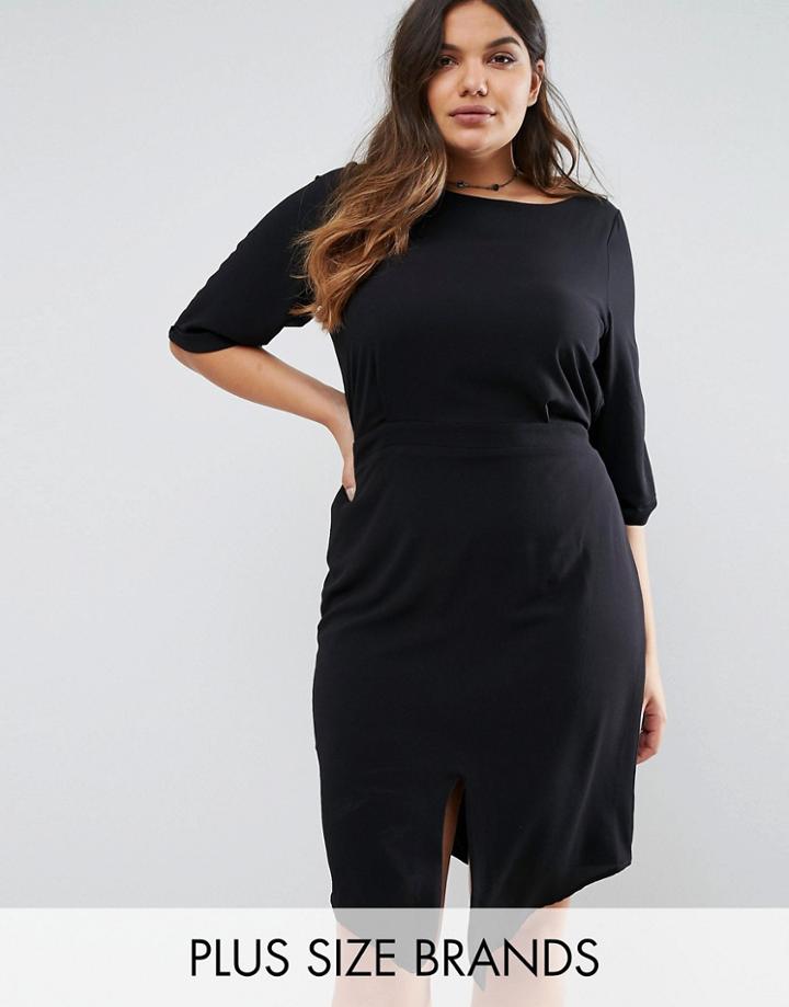 Junarose Tailored Dress - Black