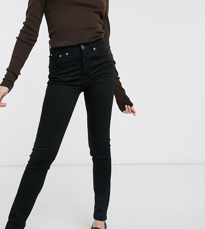 Weekday Thursday Organic Cotton Skinny Jean In Black